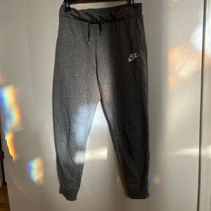 Nike Grey Sweat Pants Girls Size Large